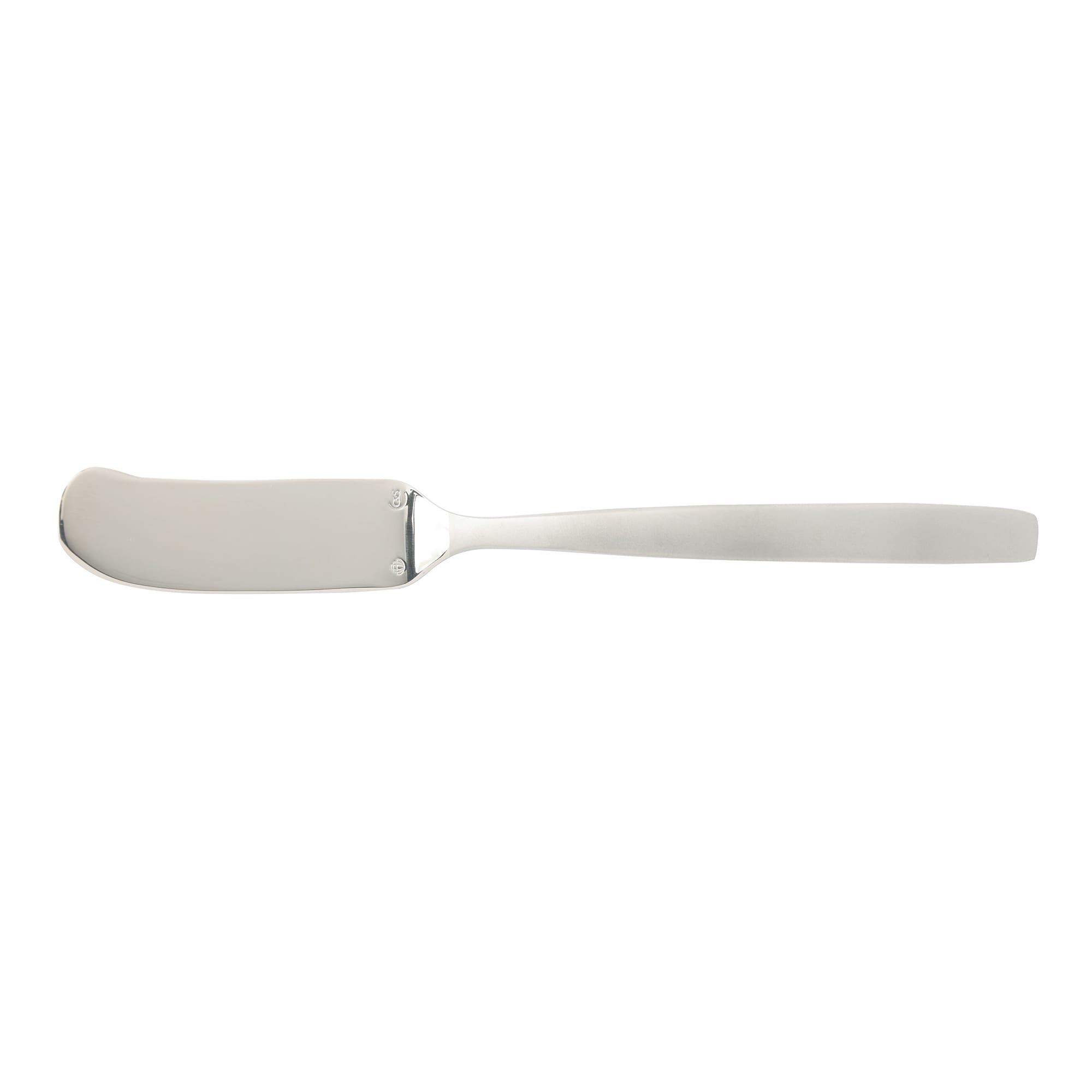 Chef & Sommelier FG727 6 1/2" Butter Spreader with 18/10 Stainless Grade, Kya Sand Pattern, Silver