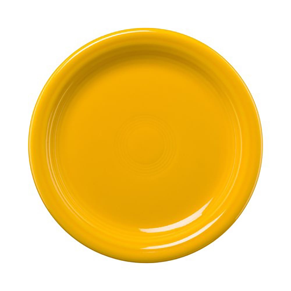 Fiesta HL749342 9" Round Fiesta Bistro Plate - China, Daffodil, Yellow