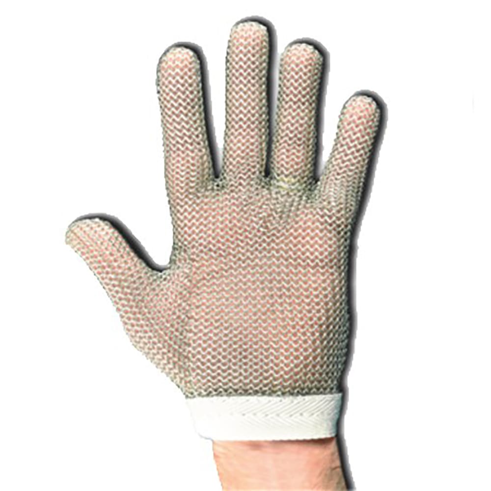 Dexter Russell SSG2-M-PCP SANI-SAFE Medium Cut Resistant Glove - Stainless Steel Mess w/ Nylon Cinch Strap