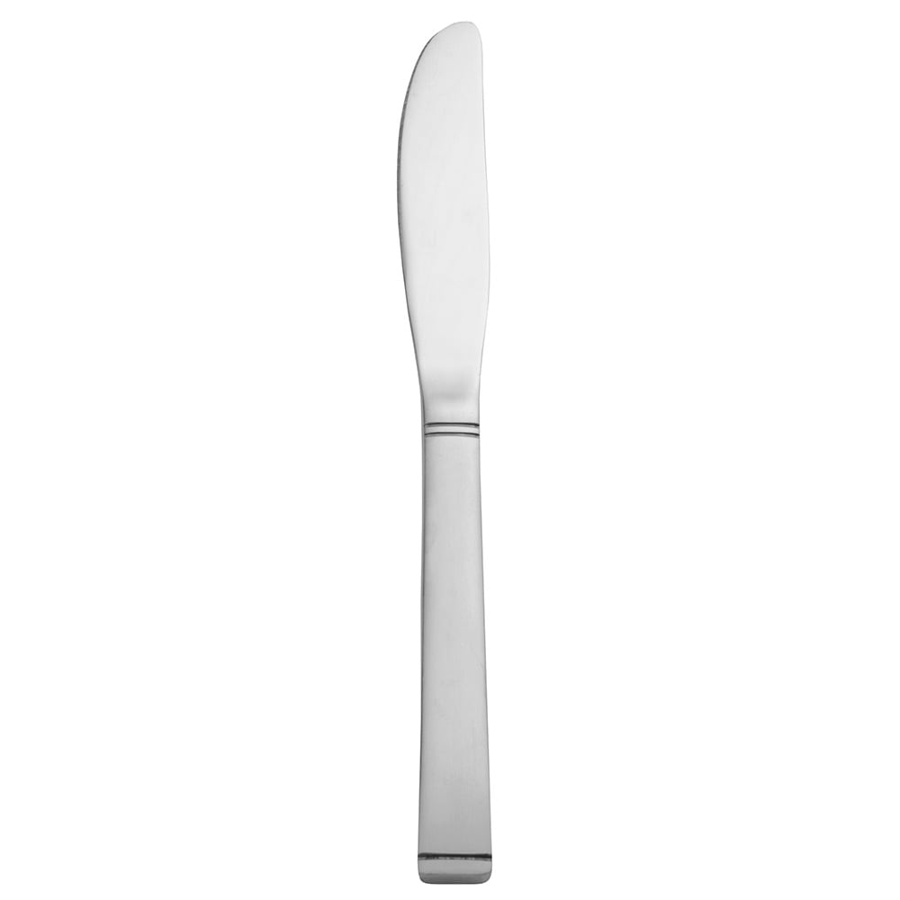 Libbey 858 754 7" Butter Knife with 18/0 Stainless Steel Grade, New Charm Pattern, Solid Handle