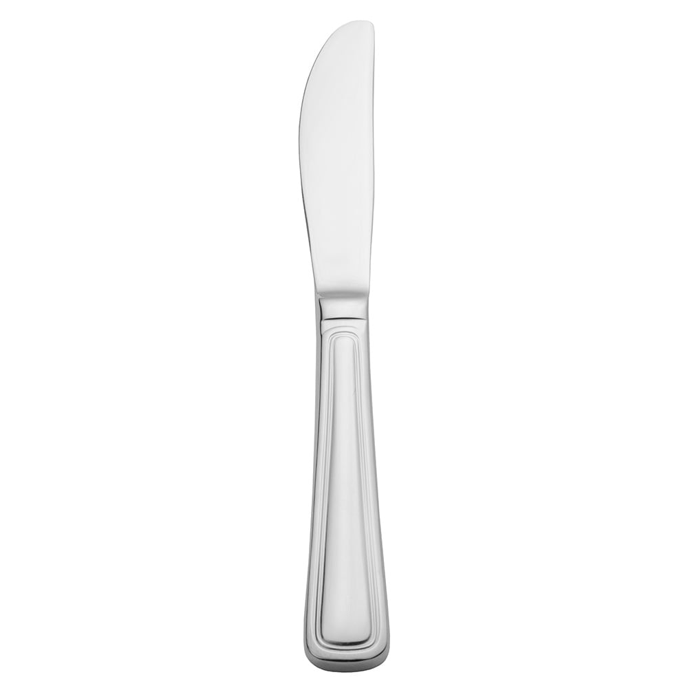 Libbey 918 754 6 3/4" Butter Knife with 18/0 Stainless Steel Grade, Classic Rim Pattern
