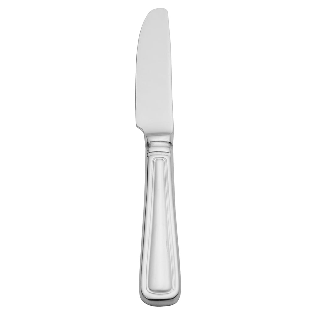 Libbey 918 755 7" Butter Knife with 18/0 Stainless Steel Grade, Classic Rim Pattern