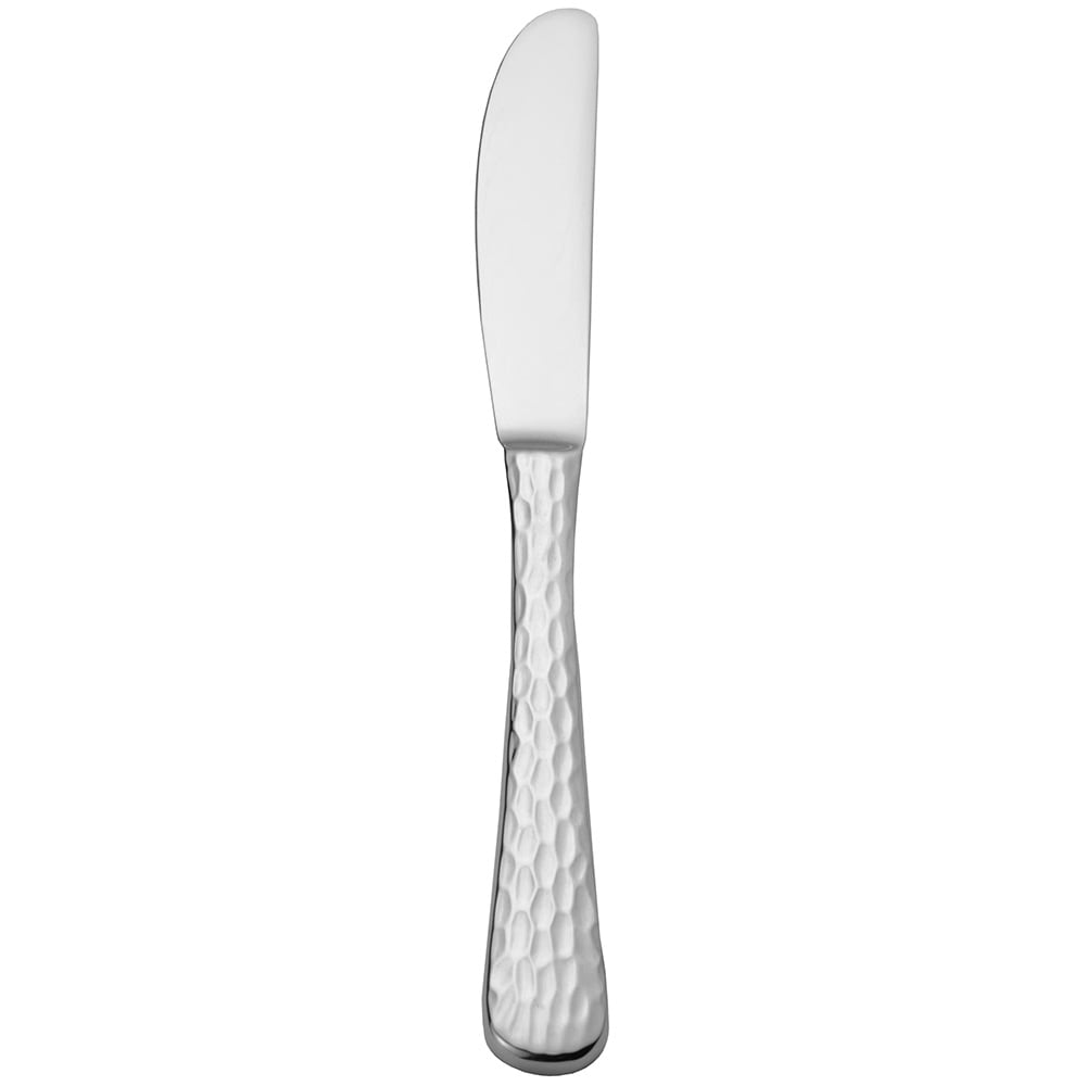 Libbey 994 554 7 5/8" Butter Knife with 18/8 Stainless Steel Grade, Aspire Pattern, Solid Handle