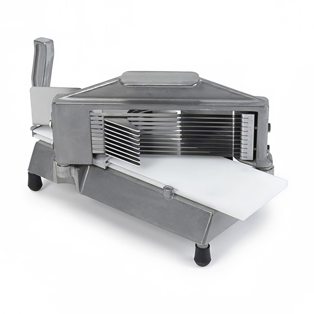 Nemco 55600-1 Tomato Slicer w/ 3/16" Cut, Razor Sharp Stainless Steel Blades & Vertical Handle, Stainless Steel, Manual Operation