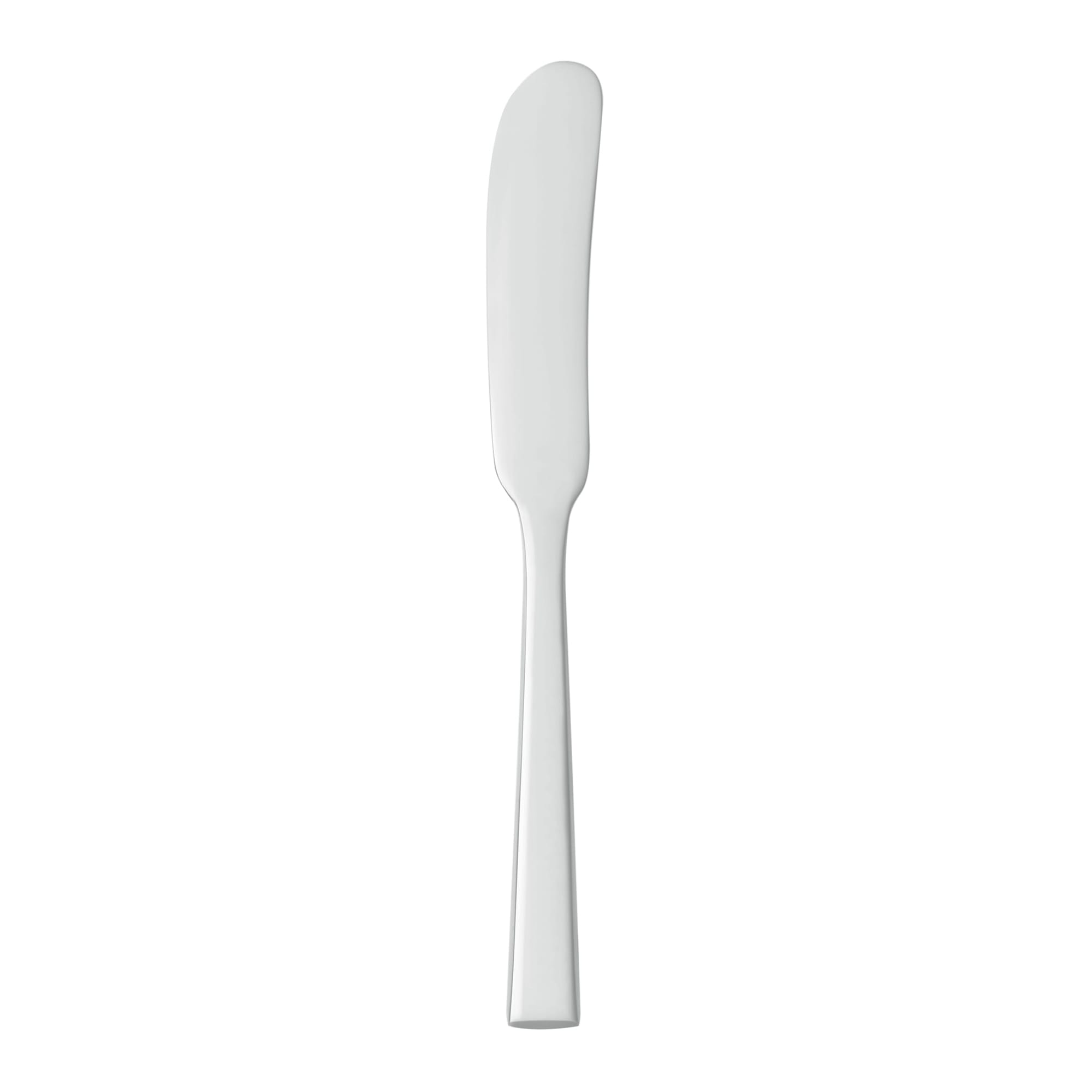 Libbey 946053 5 3/4" Butter Spreader with 18/10 Stainless Grade, Santorini Satin Pattern, Silver