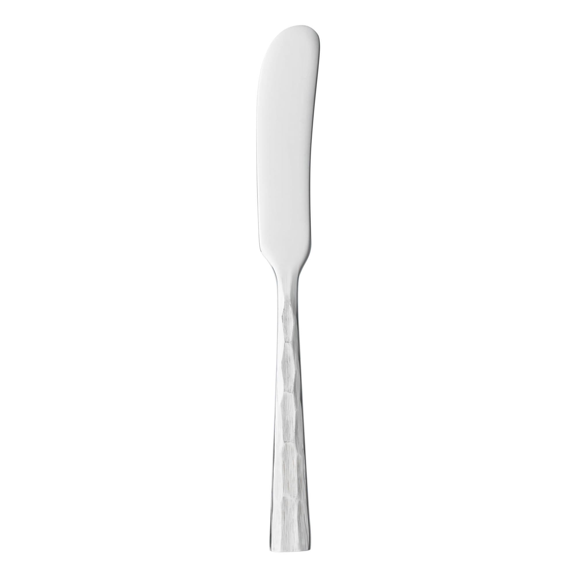 Libbey 954053 5 3/4" Butter Spreader with 18/10 Stainless Grade, Silver Forest Pattern, Two-sided Handle