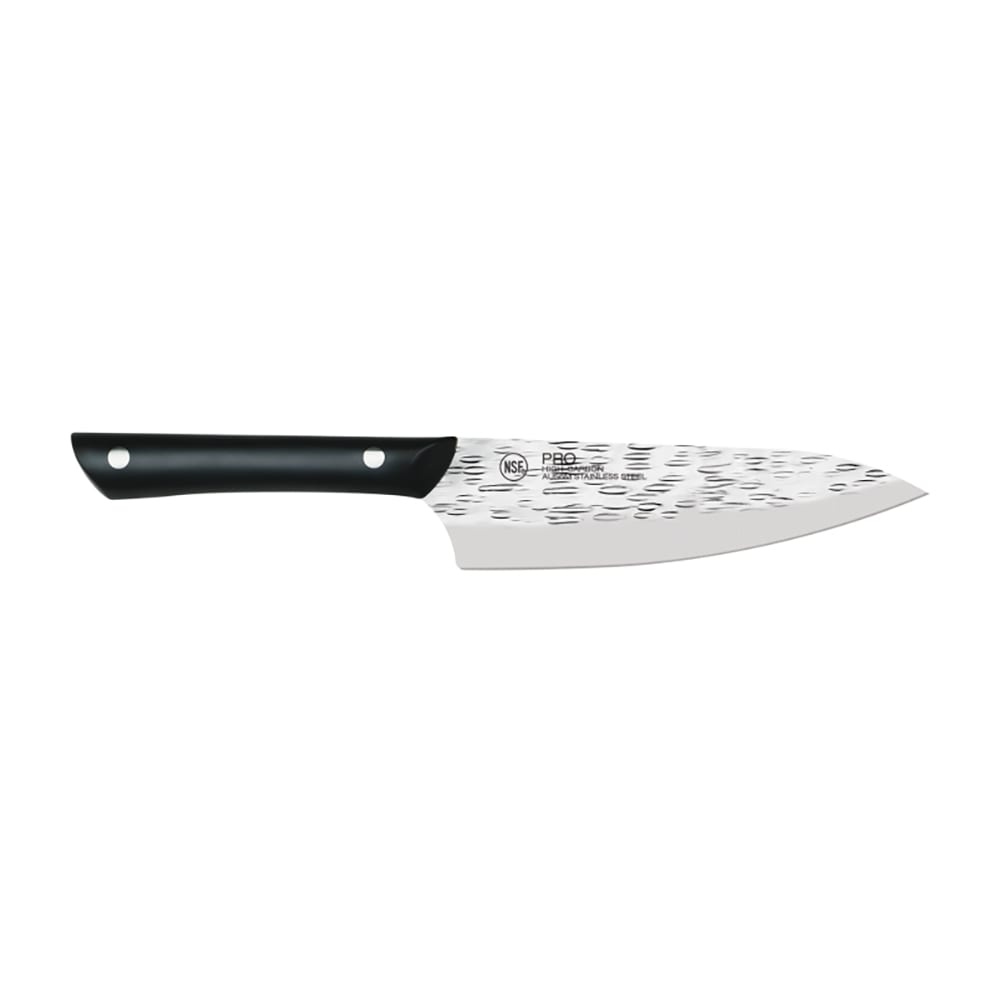Kai 6" Chef's Knife w/ Black POM Handle, Stainless Steel Blade, 6" Blade, High Carbon Steel