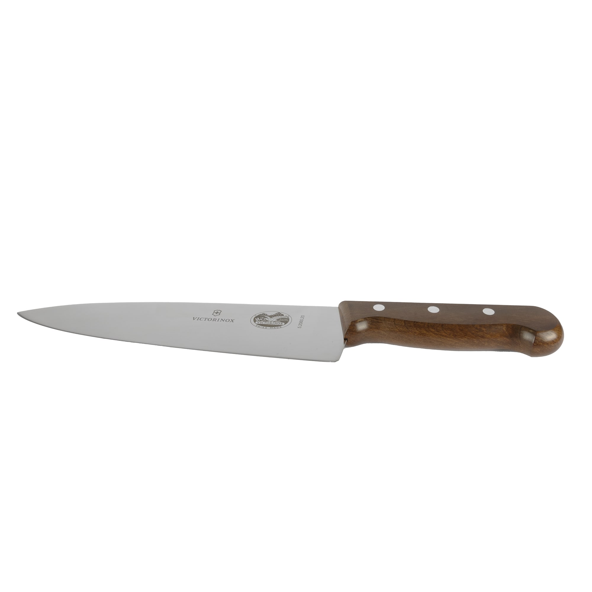 Victorinox 5.2060.20-X4 Chef's Knife w/ 8" Blade, Wood Handle, Brown