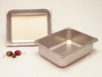 Versa Gard IE121 The Edge Half Size Steam Table Pan, 1 1/4 in Deep, Stainless Steel