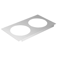 Server Adapter Plate, with (2) 8 1/2" Inset Holes (90195)