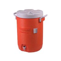 Rubbermaid FG16830111 3 gal Insulated Beverage Dispenser, Orange
