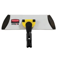Rubbermaid FGQ55000YL00 11" Hygen Wall/Stair Frame - Flat, Hook-and-Loop Strips, Aluminum, Y...