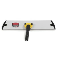Rubbermaid FGQ56000YL00 18" Hygen Wet/Dry Frame - Flat, Hook-and-Loop Strips, Aluminum, Yell...