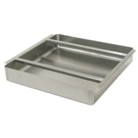 Advance Tabco DTA-100-EC Pre Rinse Basket - Welded Slide Bar, 19 1/2" x 19 1/2