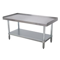 Advance Tabco EG-246 72" x 24" Stationary Equipment Stand for General Use, Undershelf