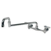 Advance Tabco K-211 Splash Mount Faucet w/ 18" Swing Nozzle