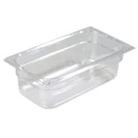 Carlisle 1/3 Size Food Pan - 4"D, Clear (1026107)