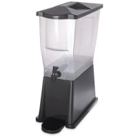 Carlisle 3 gal Beverage Dispenser - Plastic Container, Black Base (1085603)