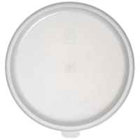 Carlisle Lid for 2 &amp; 3 1/2 qt Containers - Polyethylene, White (020302)