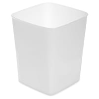 Carlisle 4 qt Square Food Storage Container - White (154402)