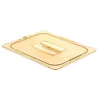 Carlisle Universal Half Size High Heat Food Pan Solid Lid - Amber (10430U13)