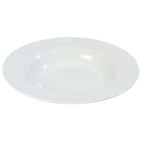 Carlisle 20 oz Round Melamine Salad/Pasta Bowl, White (3303002)