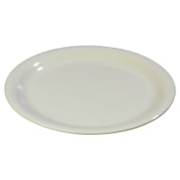 Carlisle 6 1/2" Round Melamine Pie Plate, Bone (3300842)