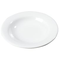 Carlisle 13 oz Round Melamine Pasta/Soup/Salad Bowl, White (3303402)