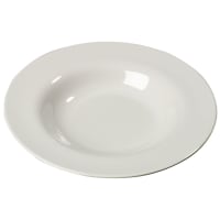 Carlisle 20 oz Round Melamine Salad/Pasta Bowl, Bone (3303042)