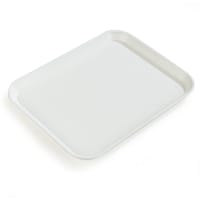 Carlisle Fiberglass Cafeteria Tray - 20 1/4"L x 15"W, Bone White (2015FG001)