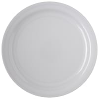 Carlisle 10 1/4" Round Melamine Dinner Plate, White (4350002)
