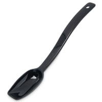 Carlisle 8"L Solid Salad/Buffet Spoon w/  1/2 oz Capacity, Plastic, Black (446003)