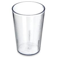 Carlisle 8 oz Clear Textured Plastic Tumbler (5526-207)