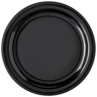 Carlisle 10 1/4" Round Melamine Dinner Plate, Black (4350003)