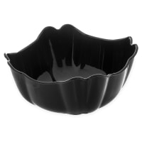 Carlisle 1 1/2 qt Plastic Deli Bowl, Black (653103)