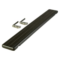 Carlisle Food Bar Tray Slide - Drop Down, 68 3/4" x 8 1/2" x 1 3/4", Black (662103...