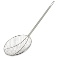 Carlisle 8" Round Mesh Skimmer - Chrome Plated Nickel Steel (601528)