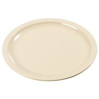 Carlisle 5 1/2" Round Melamine Bread & Butter Plate, Tan (KL20525)