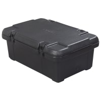 Carlisle Cateraide™ Insulated Food Carrier - 18 qt w/ (1) Pan Capacity, Black (PC160N03)