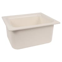 Carlisle Coldmaster Half Size Food Pan - 6"D, White (CM110102)