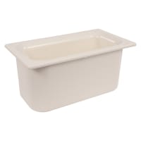 Carlisle Coldmaster 1/3 Size Food Pan - 6"D, White (CM110202)