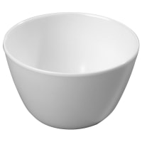 Carlisle 8 oz Round Bouillon Cup - Melamine, White (KL35002)