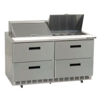Delfield UCD4448N-8 48" Sandwich/Salad Prep Table w/ Refrigerated Base, 115v