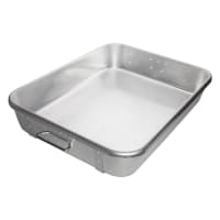 Winco ALRP-1824 Double Roast Pan w/ Straps, 24" x 18" x 4 1/2", Aluminum