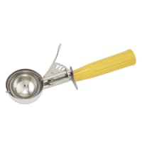 Winco ICD-20 Yellow #20 Disher - 2 oz