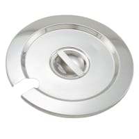 Winco INSC-2.5 Inset Cover for 2 1/2 qt - Stainless Steel