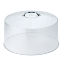 Winco CKS-13C 12" Round Cake Stand Cover, Acrylic
