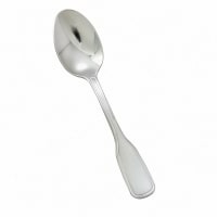 Winco 0033-01 6 1/4" Teaspoon with 18/8 Stainless Grade, Oxford Pattern