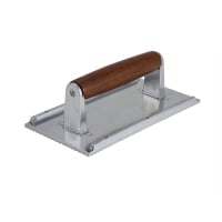 Winco SWA-1 Steak Weight, 4 1/4 x 8 1/4", Cast Aluminum