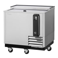 Turbo Air TBC-36SD-N6 36 3/4" Forced Air Bottle Cooler - Holds (288) 12 oz Bottles, Stainles...